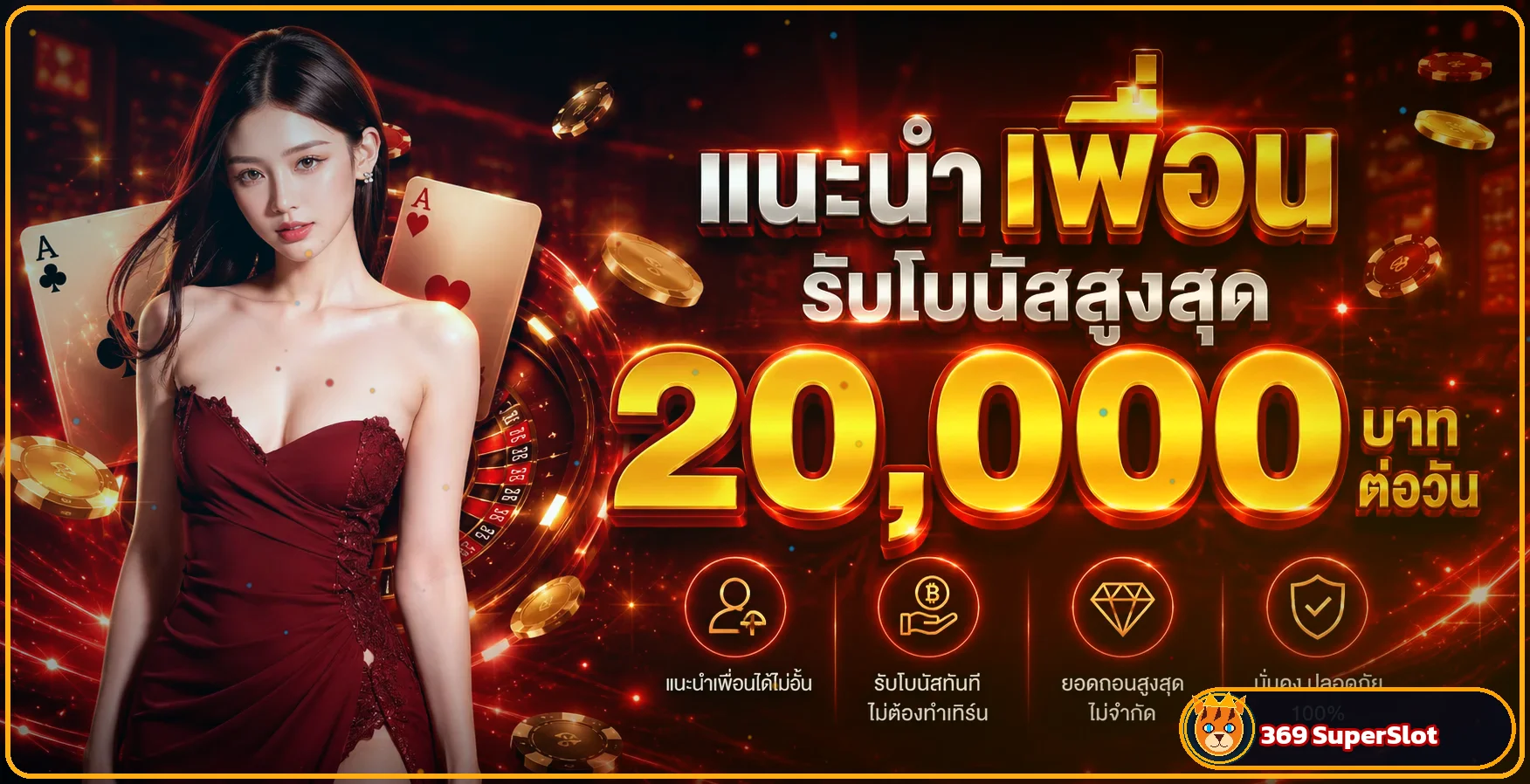 ภาพแนะนำบริการ 369 SuperSlot สำหรับผู้ใช้ใหม่